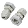 SIB SIB-TEC Series Grey Polyamide 6 Cable Gland M12 Thread 2.5 mm to 6.5 mm IP68 F7021200R