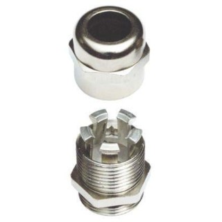 SIB WADI-TEC Series Metallic Nickel Plated Brass Cable Gland M32 Thread Size 13.5-18 mm IP68 R1223240R