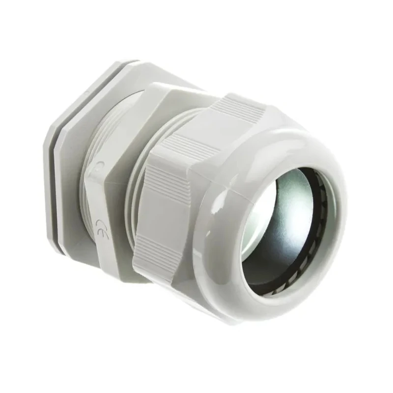 SIB SIB-TEC Series Grey Polyamide 6 Cable Gland PG42 Thread Size, 24 mm Min, 38.5 mm Max, IP68 Rated F7004200R
