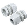 SIB SIB-TEC Series Grey Polyamide 6 Cable Gland M25 Thread, 9 mm min., 18 mm max., IP68 F7022500R