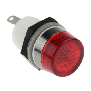 Arcolectric (Bulgin) Ltd Indicator Bulb Holder Panel Mount 12.7 mm Hole Diameter T0063AOFAA