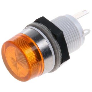 Arcolectric (Bulgin) Ltd Indicator Bulb Holder Panel Mount 12.7 mm Hole Diameter T0063AOFAB