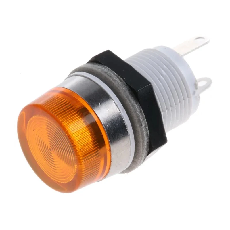 Arcolectric (Bulgin) Ltd Indicator Bulb Holder Panel Mount 12.7 mm Hole Diameter T0063AOFAB