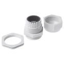 SIB TEC Series Grey Polyamide 6 Cable Gland, PG36 Thread, 18 mm Min. Cable Diameter, 32 mm Max. Cable Diameter F7003600R