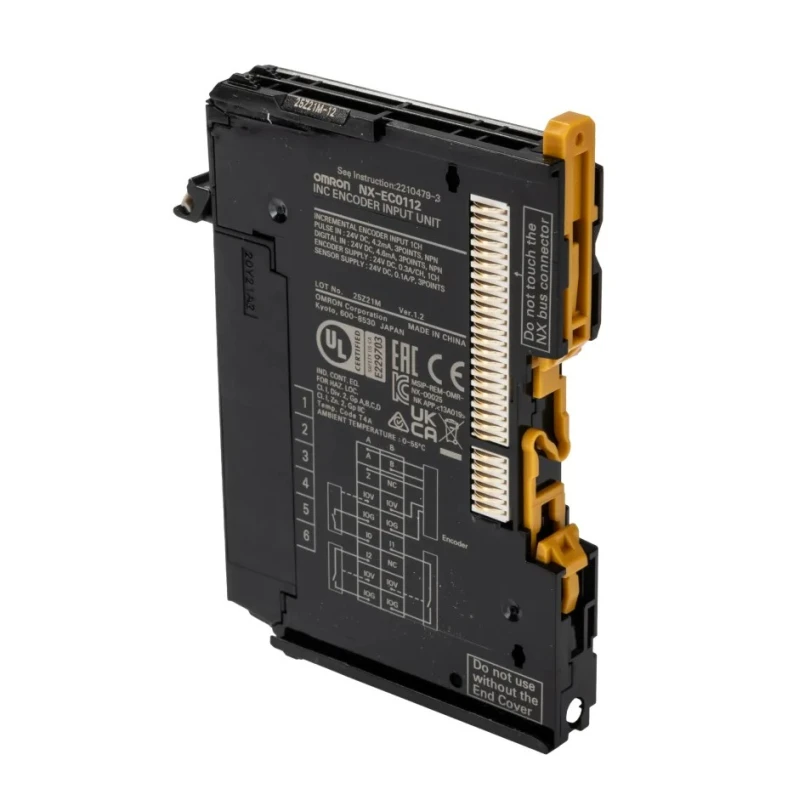 Omron NX Series I/O Unit Encoder Input for Use with NJ/NX/NY-Series Controller NX-EC0112