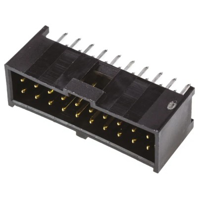Molex C-Grid III Series Straight Through Hole PCB Header, 20 Contacts, 2.54 mm Pitch, 2 Row, Shrouded, 3A, 350V 90130-1220