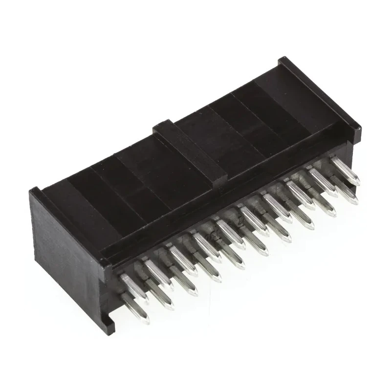 Molex C-Grid III Series Straight Through Hole PCB Header, 20 Contacts, 2.54 mm Pitch, 2 Row, Shrouded, 3A, 350V 90130-1220