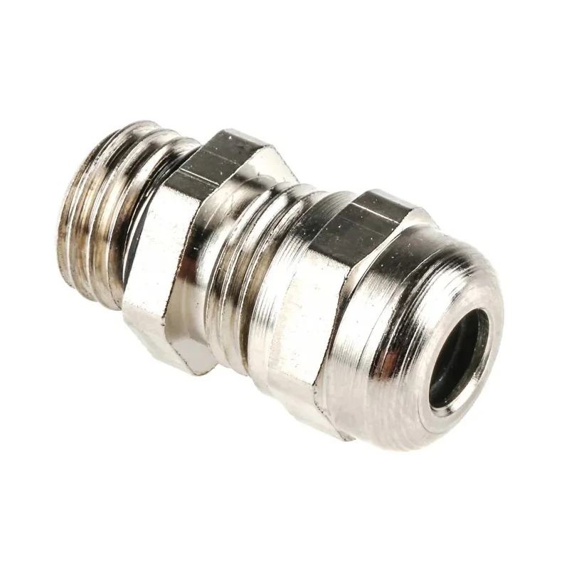 SIB WADI-TEC Series Metallic Nickel Plated Brass Cable Gland M12 Thread 3mm-6mm Diameter IP68 R0321200R