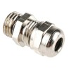 SIB WADI-TEC Series Metallic Nickel Plated Brass Cable Gland M12 Thread 3mm-6mm Diameter IP68 R0321200R