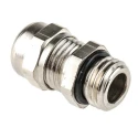 SIB WADI-TEC Series Metallic Nickel Plated Brass Cable Gland M12 Thread 3mm-6mm Diameter IP68 R0321200R