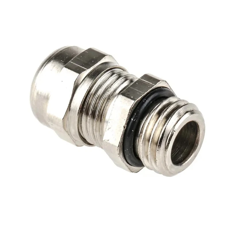 SIB WADI-TEC Series Metallic Nickel Plated Brass Cable Gland M12 Thread 3mm-6mm Diameter IP68 R0321200R