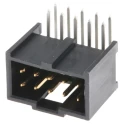 Molex C-Grid III Series Right Angle Through Hole PCB Header 10 Contact 2.54 mm Pitch 2 Row Shrouded 90130-3210