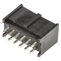 Molex C-Grid III Series Straight Through Hole PCB Header, 12 Contacts, 2.54 mm Pitch, 2 Row, Shrouded 90130-1212
