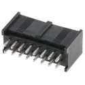 Molex C-Grid III Series Shrouded Straight Through Hole PCB Header 16 Contacts 2.54 mm Pitch 3A Current Rating 350V 90130-1216