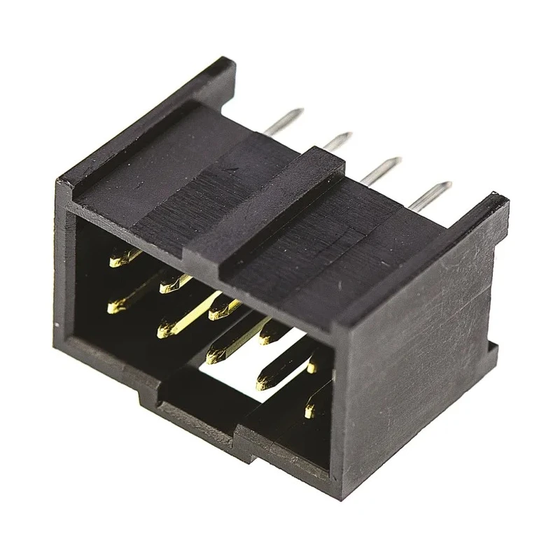 Molex C-Grid III Series Straight Through Hole PCB Header, 10 Contacts, 2.54 mm Pitch, 2 Row, Shrouded, Brass 90130-1210