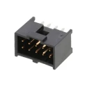 Molex C-Grid III Series Straight Through Hole PCB Header, 10 Contacts, 2.54 mm Pitch, 2 Row, Shrouded, Brass 90130-1210