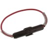 Littelfuse 20A In-line Fuse Holder 32V DC 155 Series Thermoplastic Body 19in Lead Wire 14AWG 01550100Z