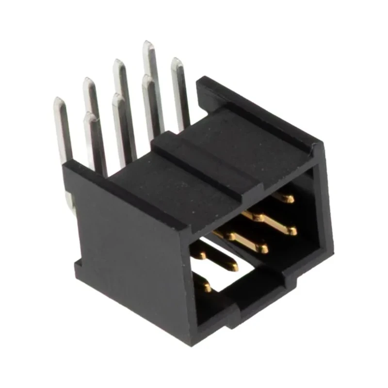Molex C-Grid III Series Right Angle Through Hole PCB Header 8 Contacts 2.54 mm Pitch 2 Row Shrouded 90130-3208