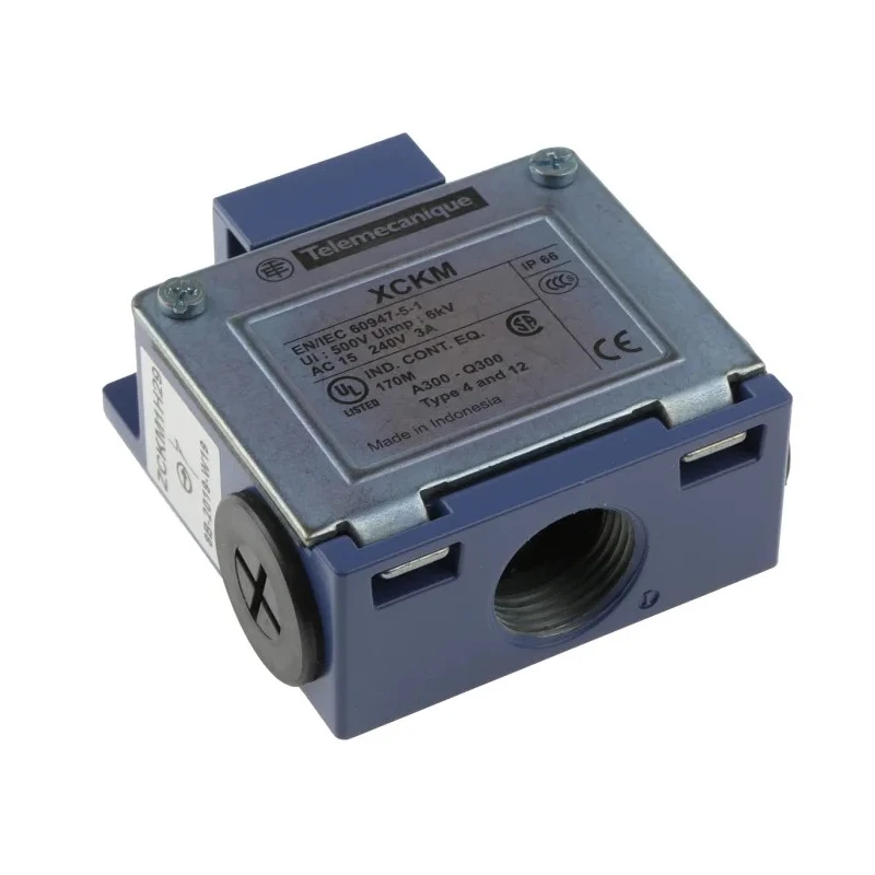 Telemecanique Sensors ZCKM Series Limit Switch Body, 1 NO/1 NC, IP66 Metal Housing, 240V AC, 3A 