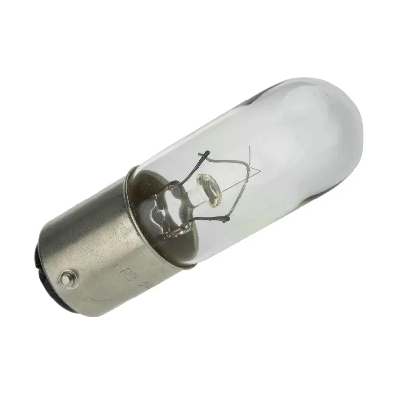 RS PRO 6W BA15D Indicator Light, Clear Lens, 24 to 30 V, 250mA, 3000h Lifespan BA15D