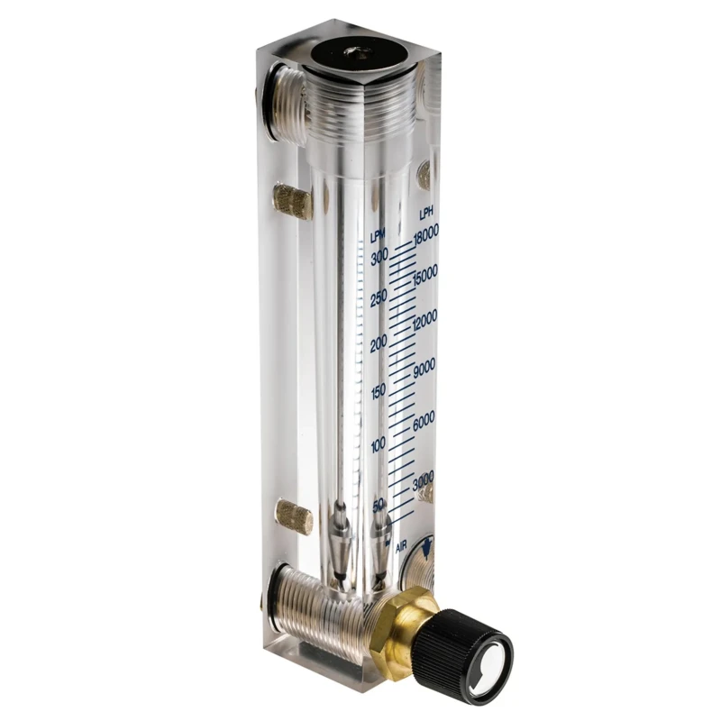 Key Instruments FR4500 Series Variable Area Flow Meter for Gas, 30L/min Min, 280L/min Max FR4500