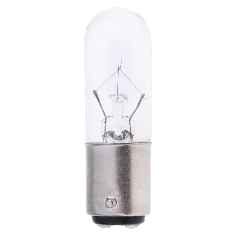 RS PRO BA15D Indicator Light Clear Lens 24V 200mA 5W T16 Lamp Designation 3000h Lifespan BA15D Model