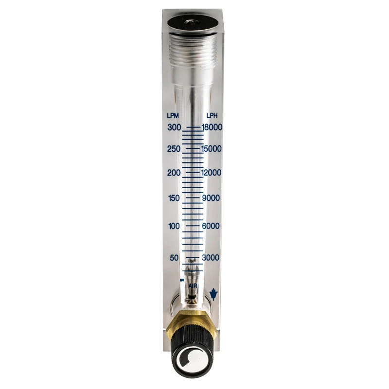 Key Instruments FR4500 Series Variable Area Flow Meter for Gas, 30L/min Min, 280L/min Max FR4500