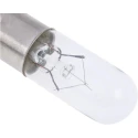 RS PRO BA15D Indicator Light Clear Lens 24V 200mA 5W T16 Lamp Designation 3000h Lifespan BA15D Model