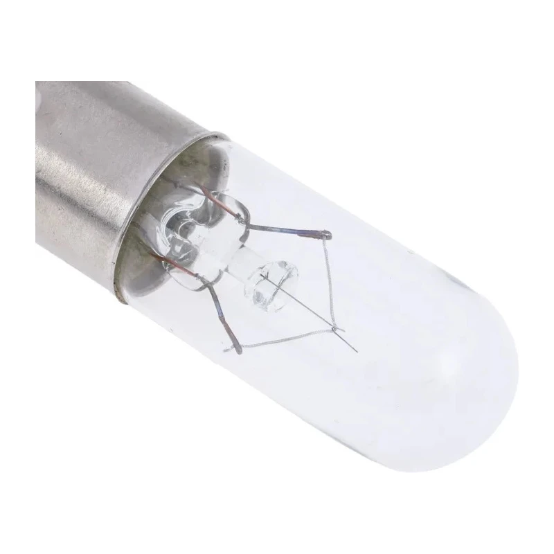RS PRO BA15D Indicator Light Clear Lens 24V 200mA 5W T16 Lamp Designation 3000h Lifespan BA15D Model