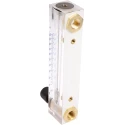 Key Instruments FR4500 Series Variable Area Flow Meter for Liquid, 0.8L/min Minimum, 9L/min Maximum, Acrylic Housing FR4500