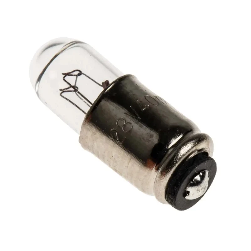 RS PRO Indicator Light Clear Incandescent Lamp 28V 40mA 15.87mm Length 5.84mm Diameter 360-7660
