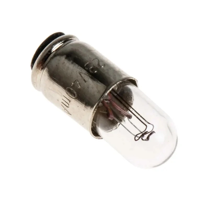 RS PRO Indicator Light Clear Incandescent Lamp 28V 40mA 15.87mm Length 5.84mm Diameter 360-7660