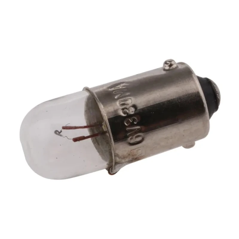 RS PRO Incandescent Indicator Light Clear 6V 2W 330mA BA9S Base 15000h BA9S
