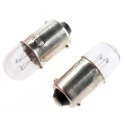 RS PRO Indicator Light Clear, BA9S Base, 48V, 42mA, 2W, T9 Lamp Designation BA9S
