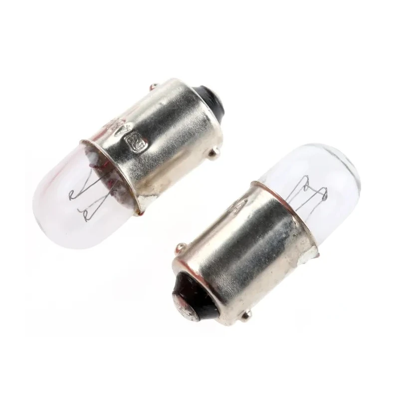 RS PRO Indicator Light Clear, BA9S Base, 48V, 42mA, 2W, T9 Lamp Designation BA9S