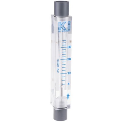 Key Instruments FR5000 Series Variable Area Flow Meter for Liquid, 4L/min Min, 36L/min Max FR5000
