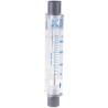 Key Instruments FR5000 Series Variable Area Flow Meter for Liquid, 4L/min Min, 36L/min Max FR5000