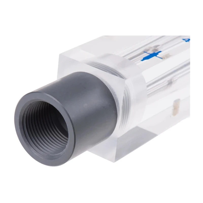 Key Instruments FR5000 Series Variable Area Flow Meter for Liquid, 4L/min Min, 36L/min Max FR5000