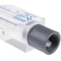 Key Instruments FR5000 Series Variable Area Flow Meter for Liquid, 4L/min Min, 36L/min Max FR5000