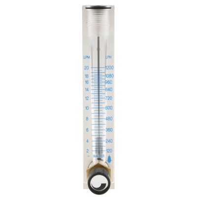 Key Instruments Flo-Rite Series Variable Area Flow Meter for Liquid, 1.5L/min Min, 20L/min Max 2530A4L71BVBN