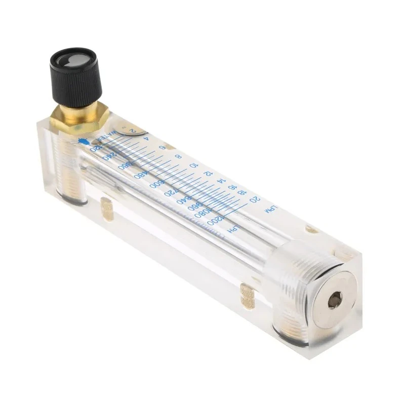 Key Instruments Flo-Rite Series Variable Area Flow Meter for Liquid, 1.5L/min Min, 20L/min Max 2530A4L71BVBN