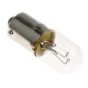 RS PRO Tubular MCC Indicator Light Clear Lens 24V 80mA 7000h Lifespan BA9S Base BA9S