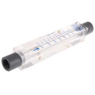 BROOKS FR5000 Series Flow Meter 100L/min to 700L/min, Female 1/8 in FNPT 65°C Maximum Operating Temperature FR5000