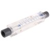 BROOKS FR5000 Series Flow Meter 100L/min to 700L/min, Female 1/8 in FNPT 65°C Maximum Operating Temperature FR5000