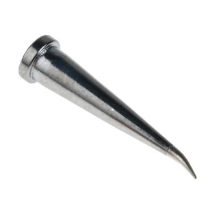 Weller Soldering Iron Tip Bent Conical 0.2 mm Tip Width 26 mm Length LT 1LX T0054442499