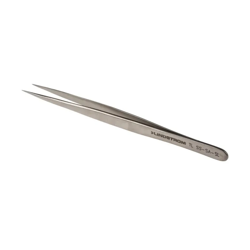 Lindstrom Stainless Steel Pointed ESD Safe Tweezer Set 5 Pieces 9855