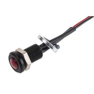 Oxley OXL/CLH/63 Series Panel Mount Indicator IP66 Sealed Black Bezel 13.5mm Length 