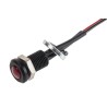 Oxley OXL/CLH/63 Series Panel Mount Indicator IP66 Sealed Black Bezel 13.5mm Length