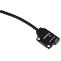 Panasonic Retroreflective Photoelectric Sensor Block Sensor Detection Range 2 mm to 25 mm PNP Output IP67 EX-14A-PN