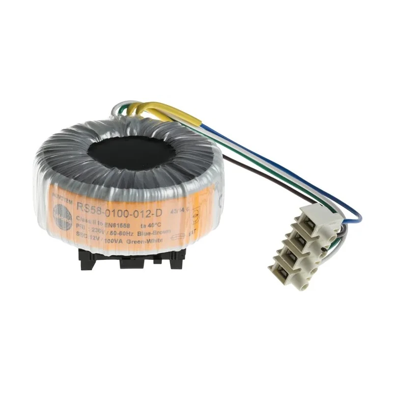 Nuvotem Talema 230 V ac 12 V ac Toroidal Transformer 1 Output 100 58-0100-012-D